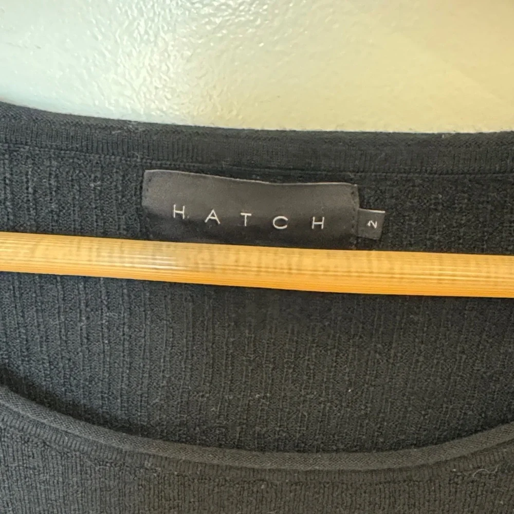 Hatch Black Merino Wool sweater - Picture 3 of 5